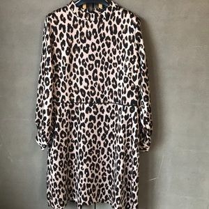 🐆 Ann Taylor 10P Leopard Dress